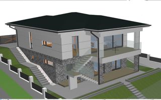 De vânzare – Casă modernă premium, cu view superb în Corunca - Poză 3