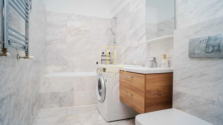 Apartament 2 camere Dec mobilat NOU Royal Town Copou 140000 euro - Poză 6