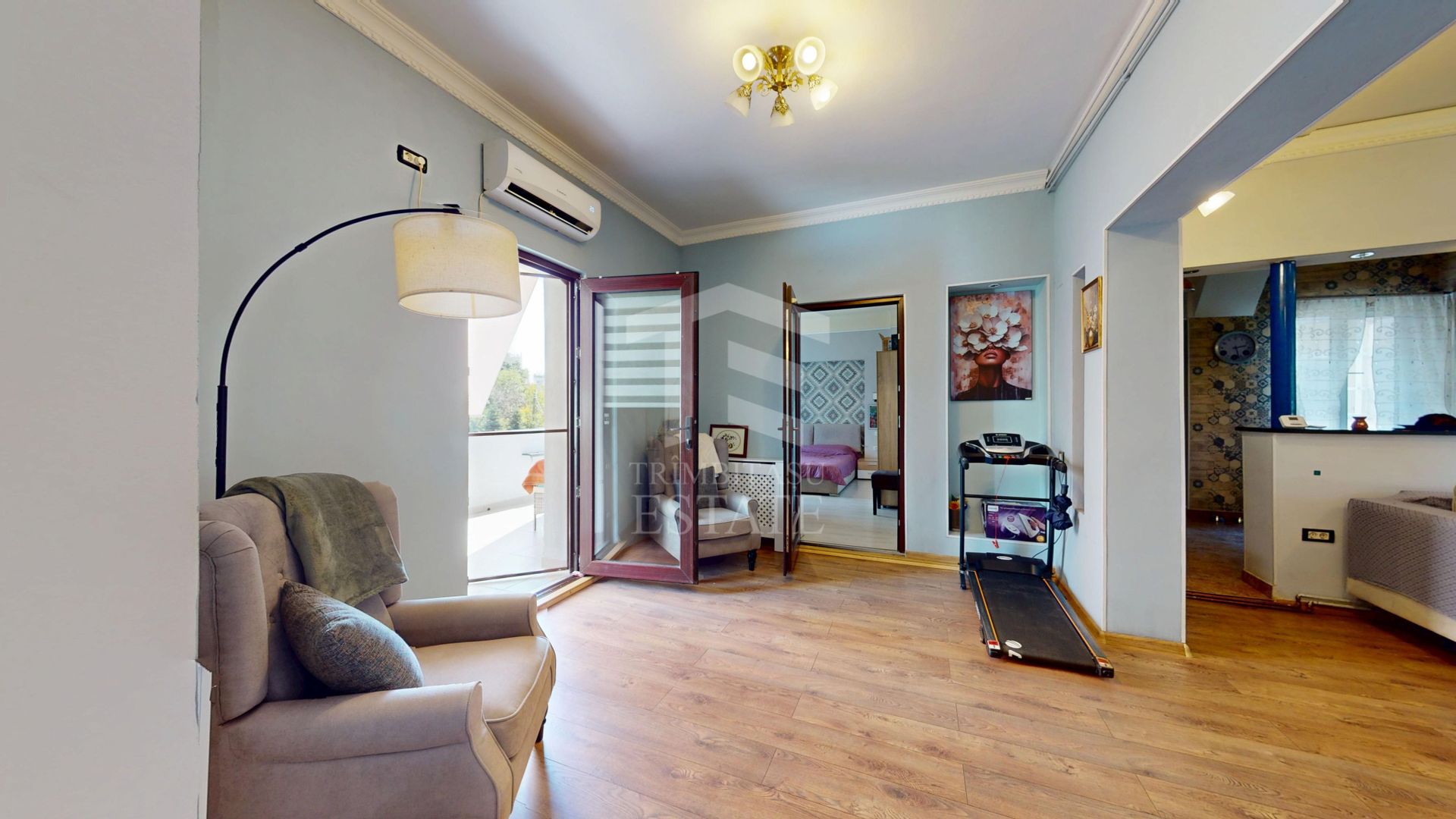 Apartament interbelic cu 3 camere, 124 mp, vis-à-vis de - Poză 32