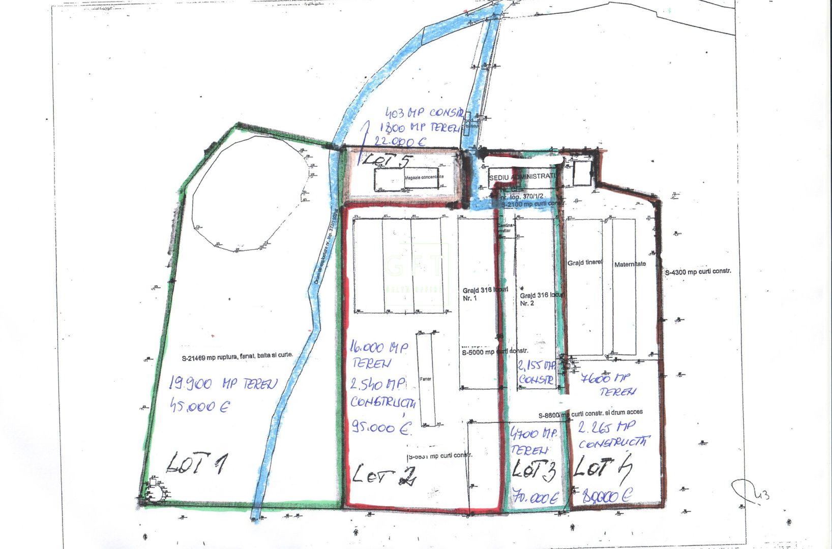 Hale de vanzare, Bistrita Nasaud, Sieu Odorhei - Schiță 3