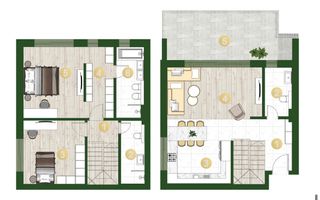 Duplex LUX***mobilat**3 camere**128 mp//View padure//Iancu Nicolae - Poză 53