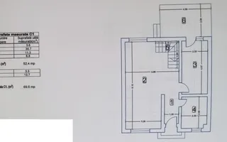 Casă Individuală 🏡 | Domnești 📍 | P+1 | 4 Camere | 3 Dormitoare 🛏️ - Schiță 12