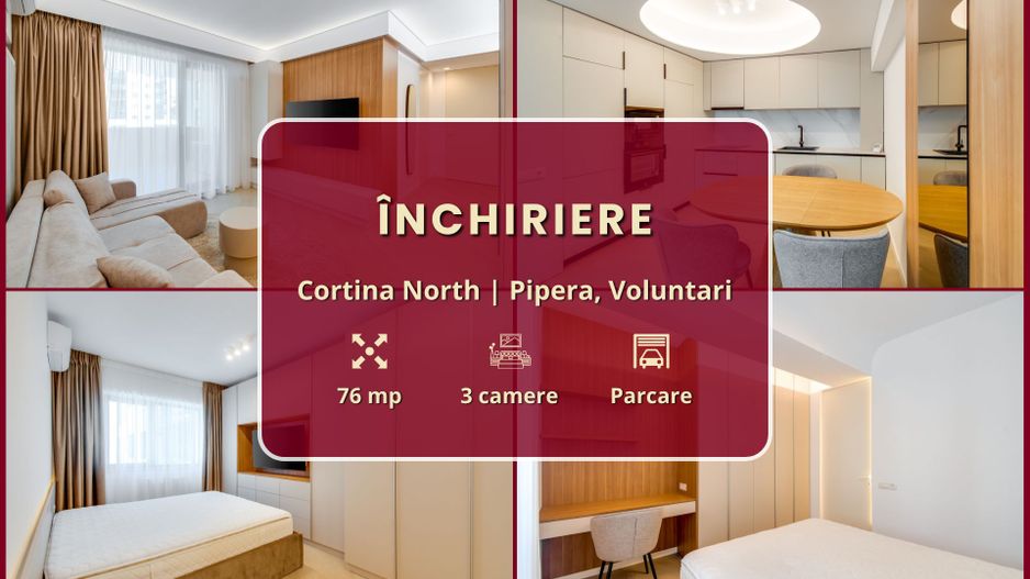 Cortina North || 3 camere || Nou || Finisaje de lux || Comision 0% - Poză 2