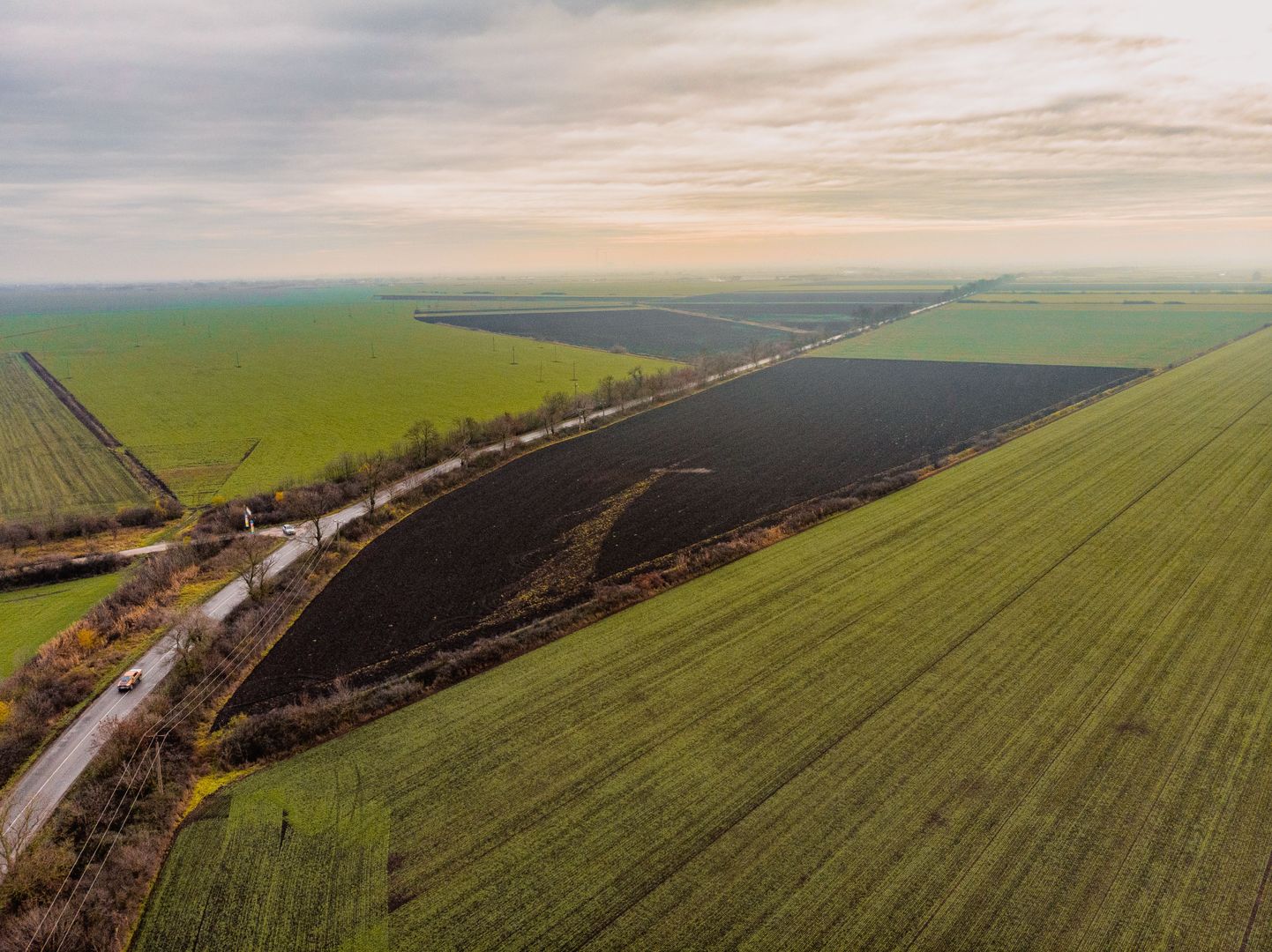 Teren la sosea cu 420 m front stradal - Poză 4