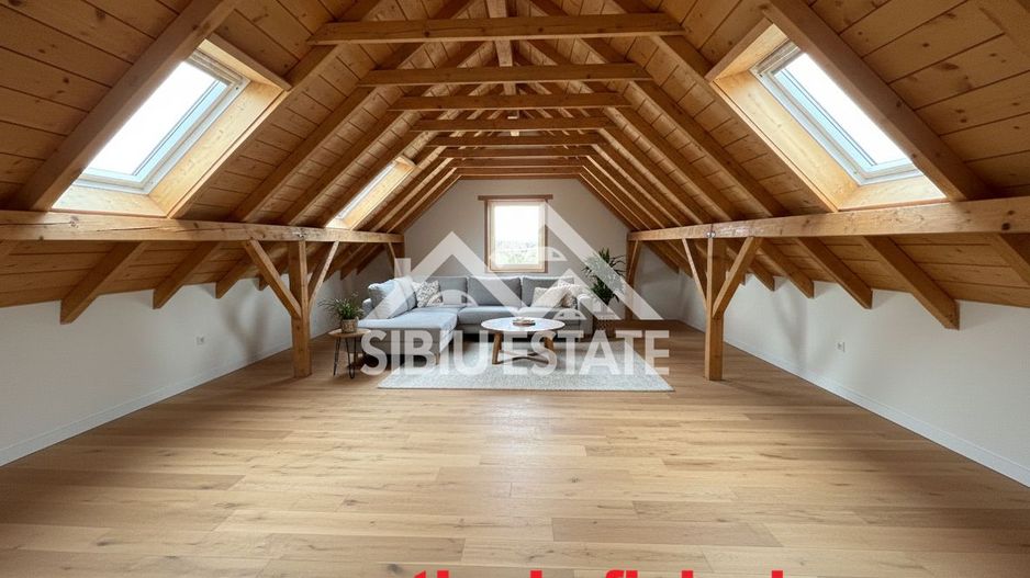 Casa 130 mp, teren 2800 mp, priveliște superbă – Marginimea Sibiului - Poză 15