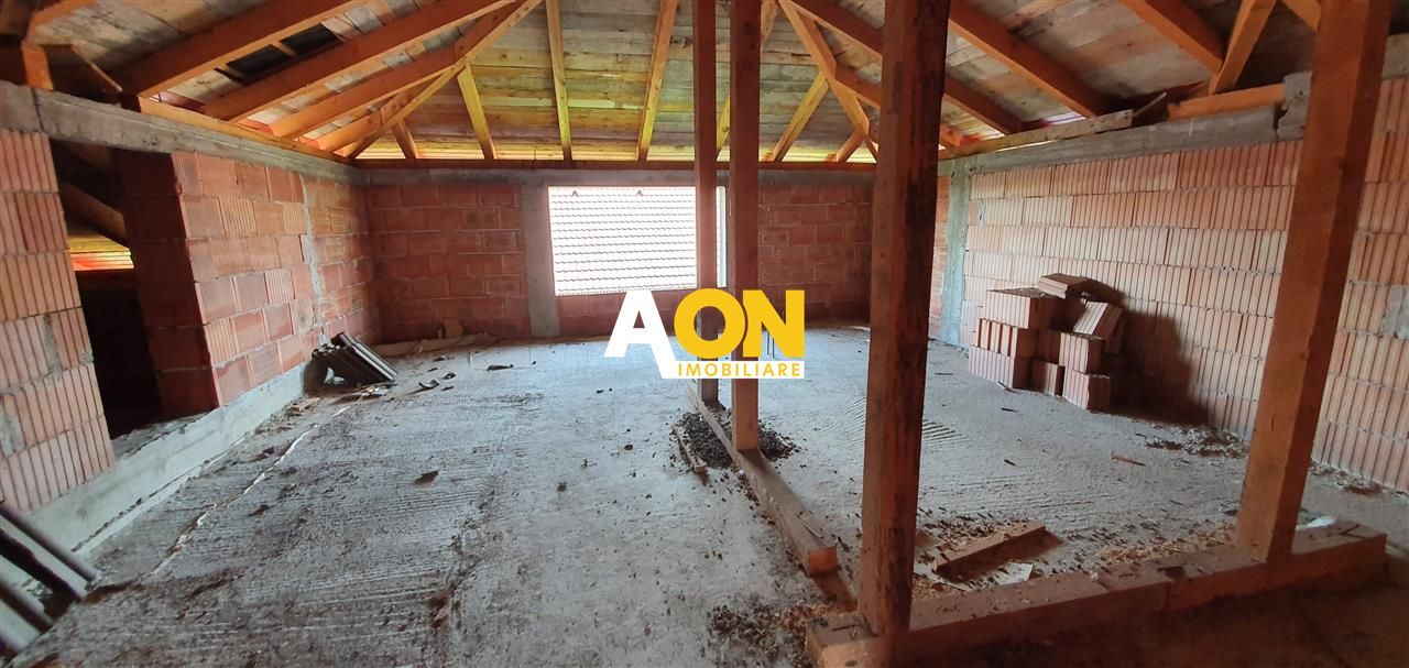 Casa la rosu cu toate utilitatile, zona Alba Micesti - Poză 8