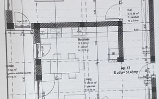 Finisaje la alegere. Bloc nou finalizat. 1 loc de parcare inclus - Schiță 9