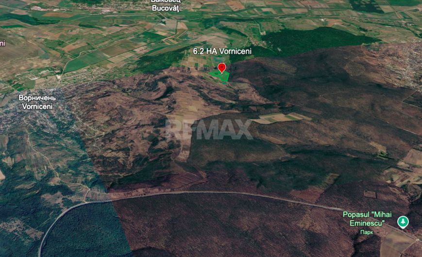 Teren de 0.15 Hectare cu Iaz propriu, lângă pădure – Vorniceni, Strășeni - Poză 1