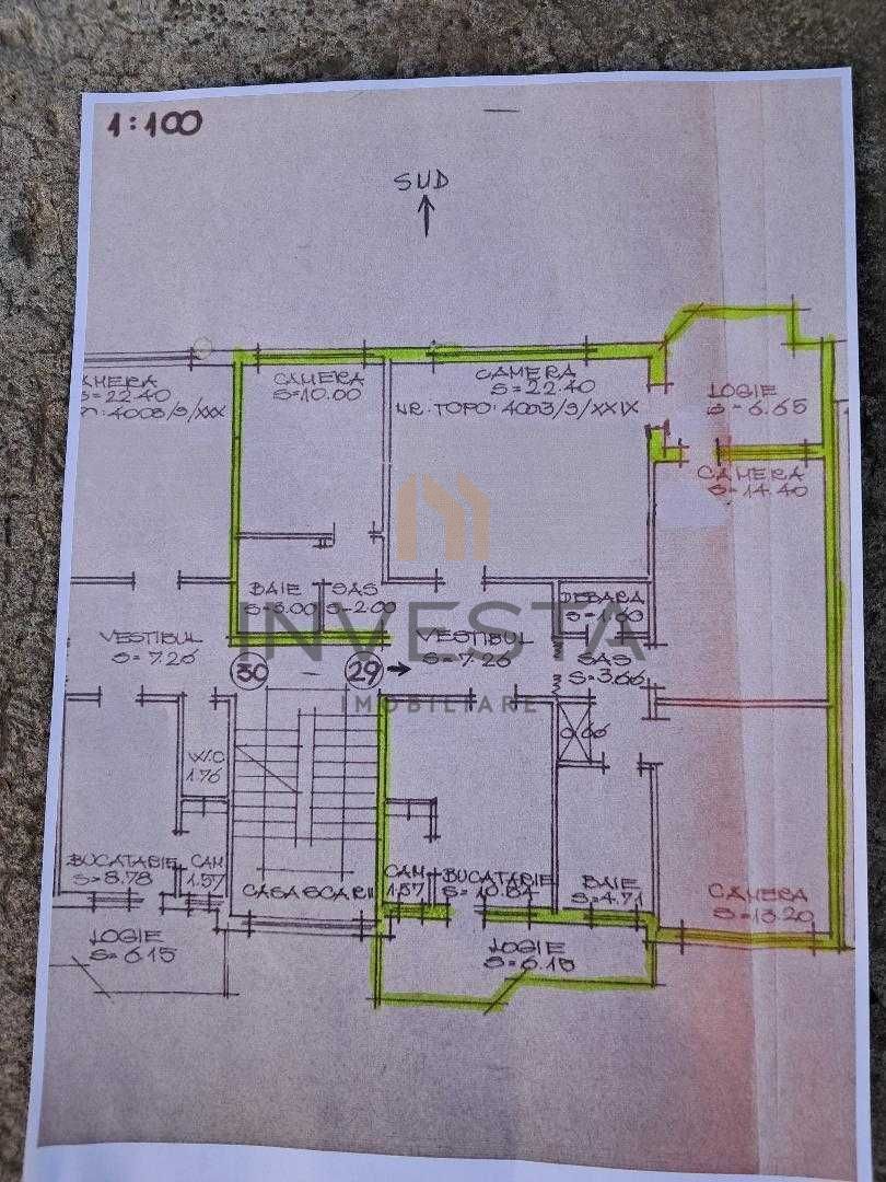 Apartament cu 4 Camere, 105 mp, utili+ 2 balcoane, zona Interservisan! - Poză 8