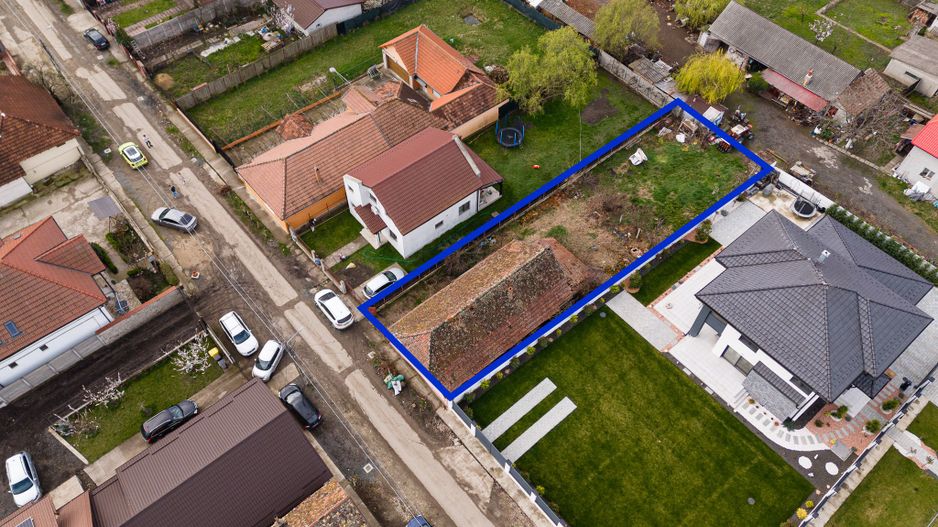 De vanzare Teren in Sacalaz - Lidl, Vatra veche | 539 mp, FS 14 ml - Poză 4