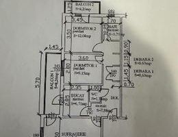 Apartament 3 camere complet renovat, Tomești – de vânzare - Poză 1