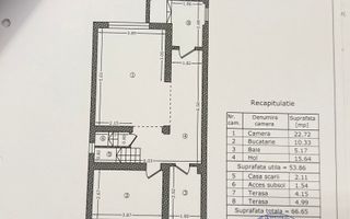 Casa S+P+1+M | 197 mp utili | Curte libera | COMISION 0 - Schiță 24