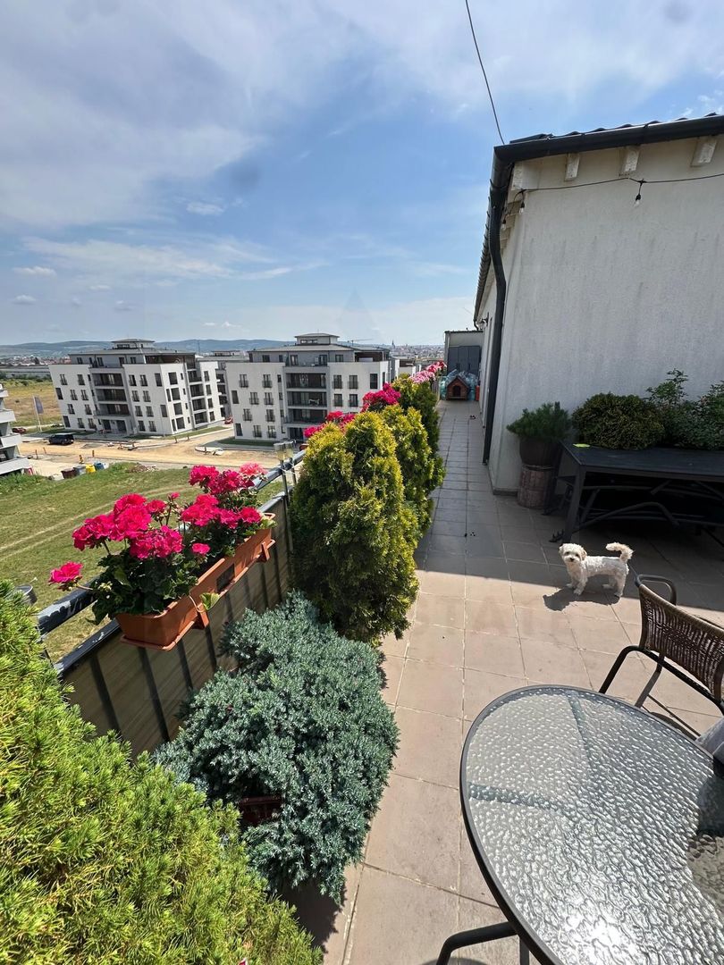 Penthouse cu 3 camere terasă 50 mp si 2 parcări in Belvedere Residence - Poză 9