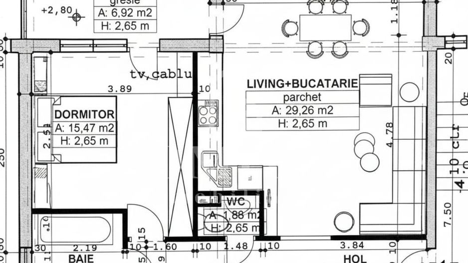 Apartament 2 camere | etaj 1 |  la cheie | Parcul Poligon - Poză 6