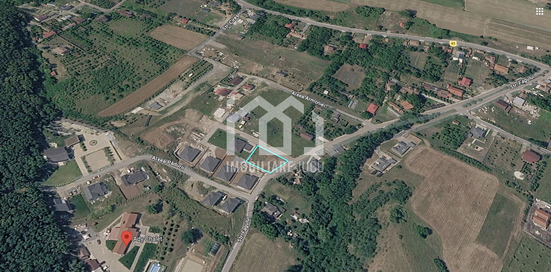 Teren Premium 926 mp în Jucu de Sus | Zonă Exclusivistă lângă Pădure - Poză 2