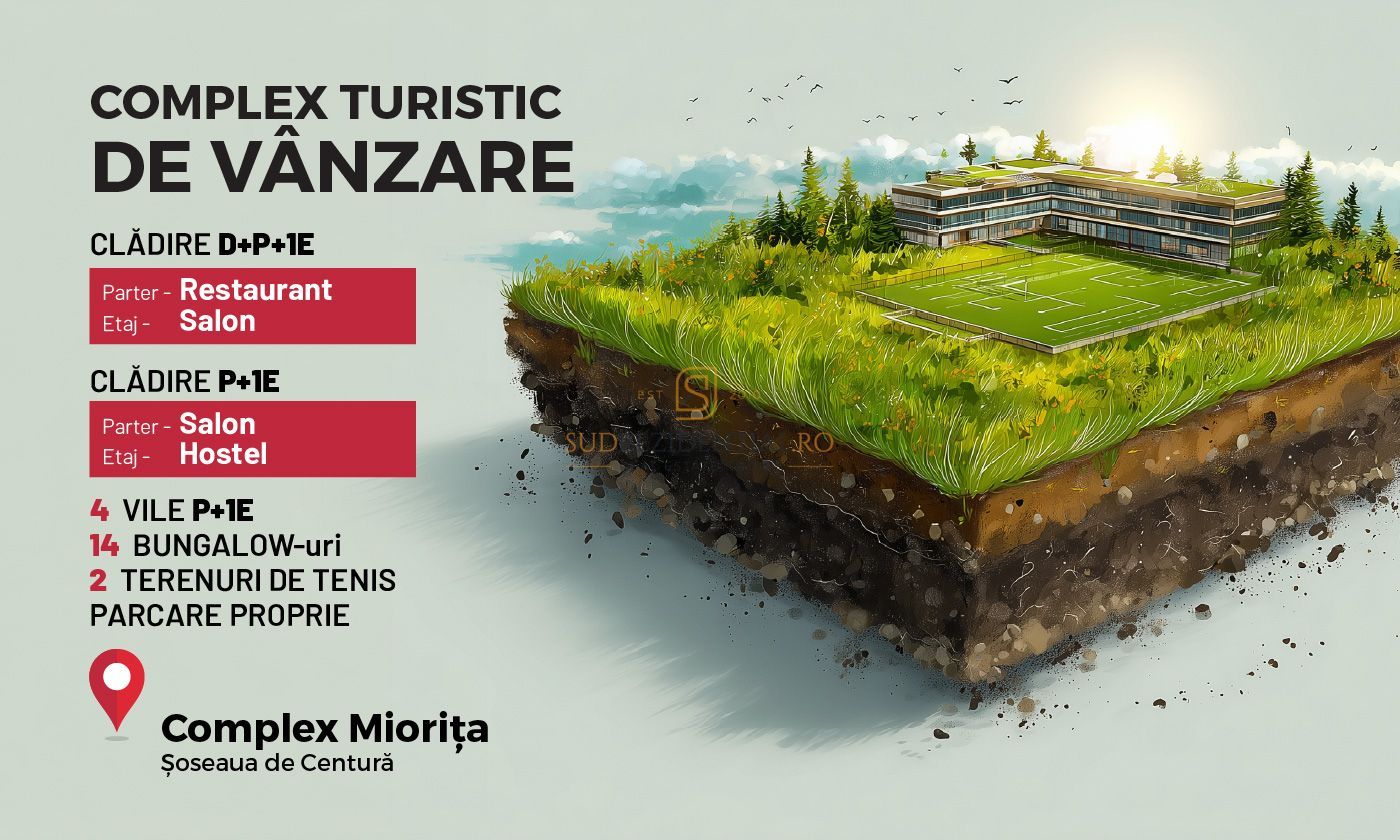 Complex turistic de vanzare, afacere functionala, Comuna Berceni - Poză 2