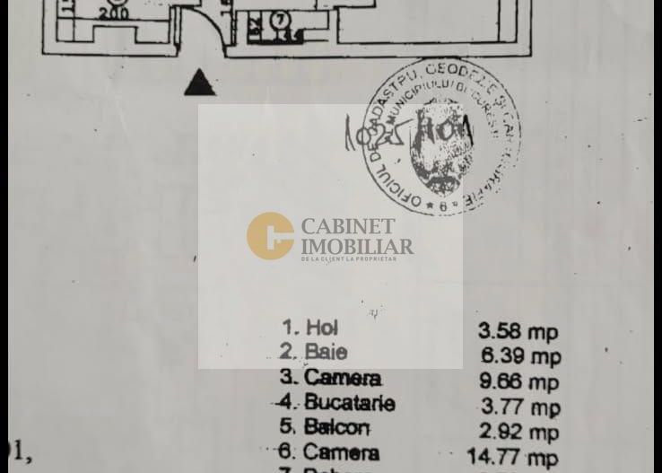 2 Camere | Etaj Intermediar | Decomandat | Credit | Metrou Lujer-4 min - Schiță 9