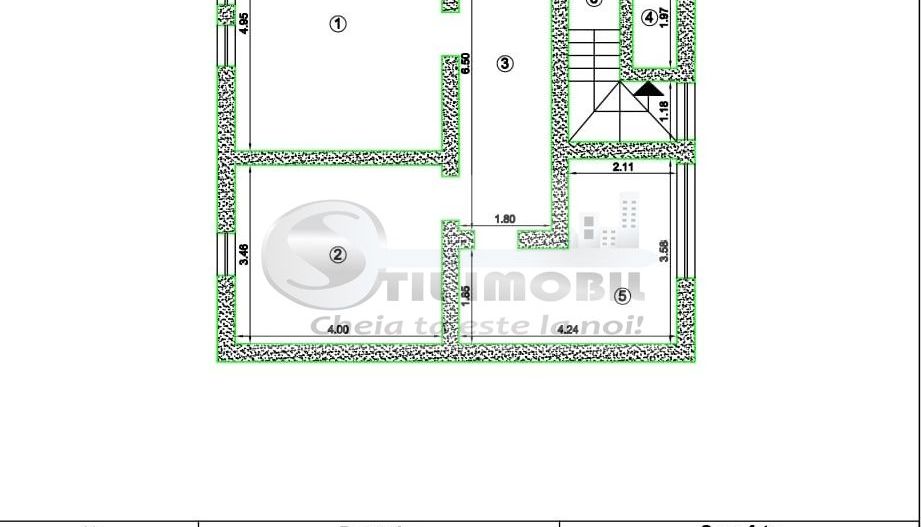 Casă pe trei niveluri, 264 mp utili + Foisor ,teren 2400 mp. - Schiță 15