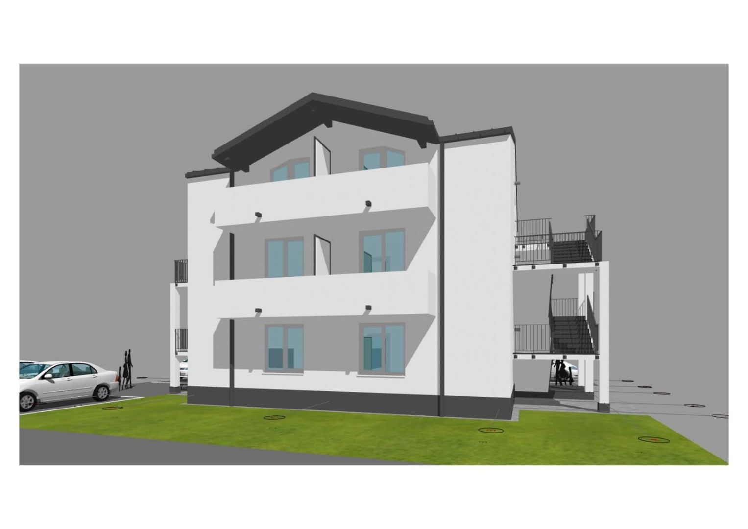 Apartament 2 camere,bloc NOU 50mp,zona 7Noiembrie 1 parcare - Poză 20
