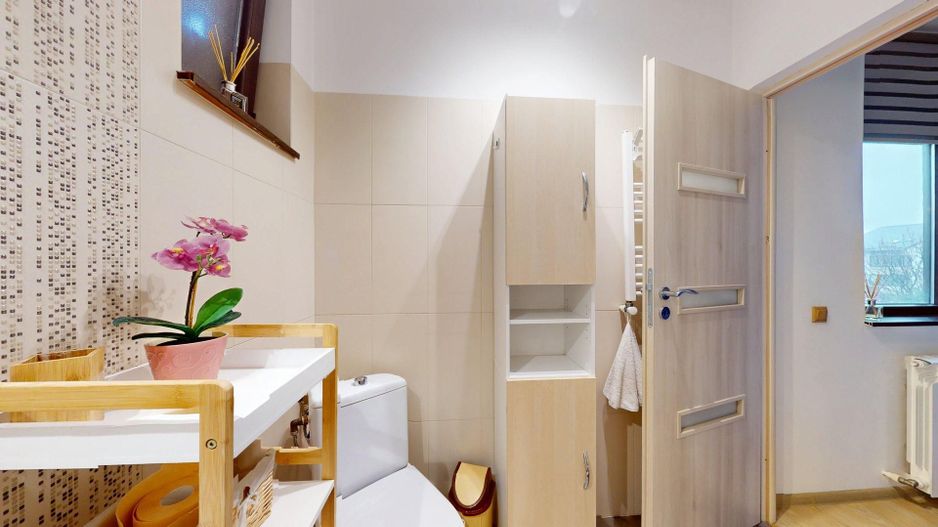 Apartament 3 camere decomandat, mobilat complet, vedere Parc Bazilescu - Poză 16