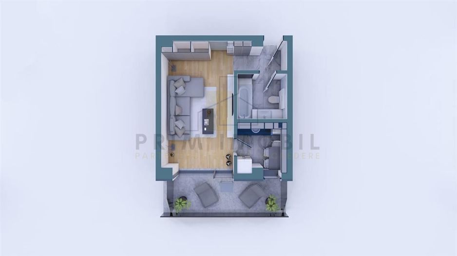 1 Camera Bloc Nou Copou Stadion / UAIC - Comision 0% - Poză 9