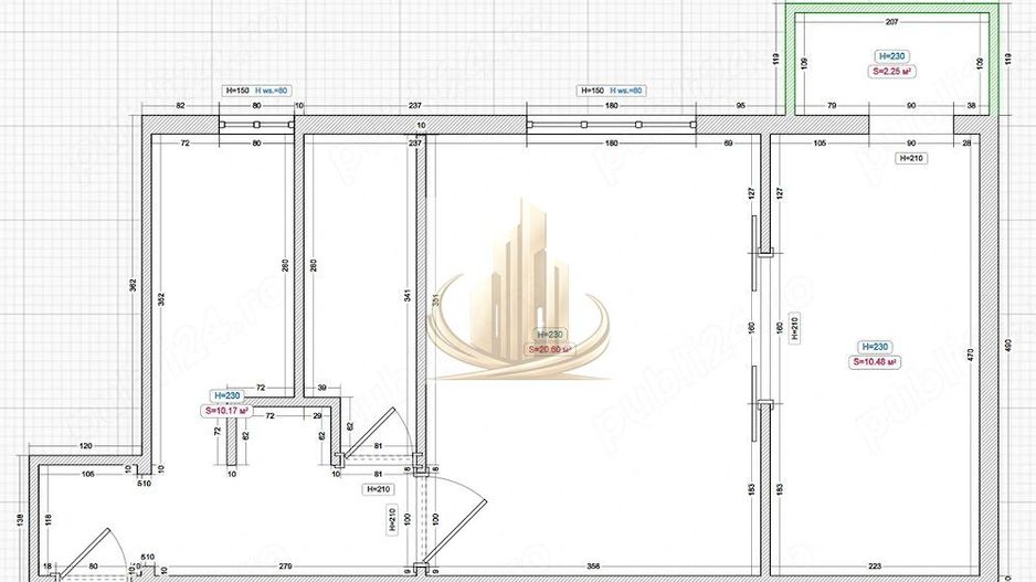 Apartament 2 camere, Șagului, 40 mp, etaj 1, centrală proprie - Poză 8