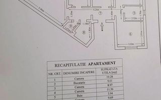 Apartament 4 camere, decomandat, etaj 3/4, aproape de Iulius Mall Tudor Vladimirescu, Iași - Poză 1