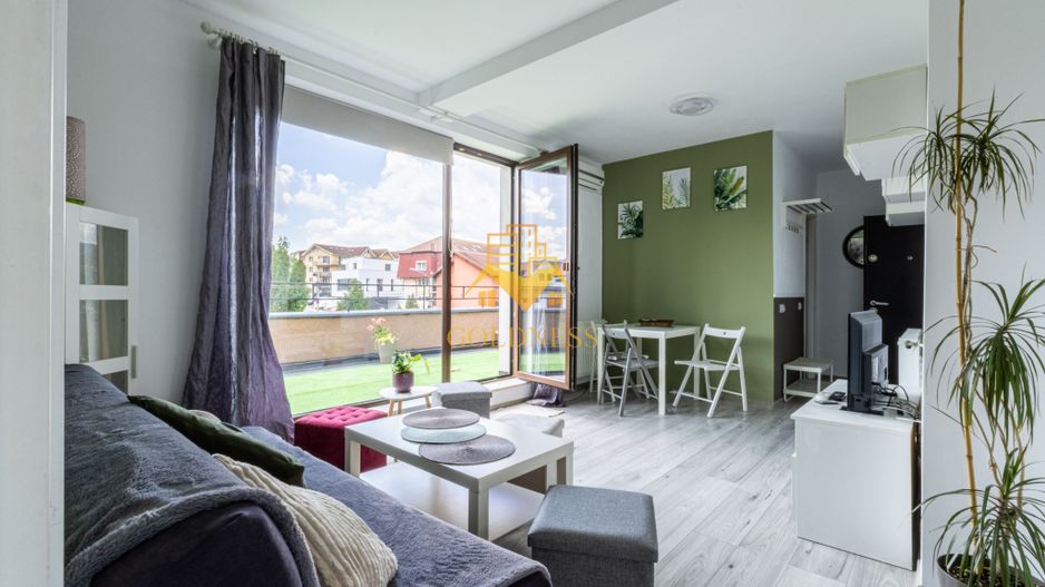 2 camere, parcare, terasa 30mp ,Gheorgheni, zona Fagului, Pet Friendly - Poză 1