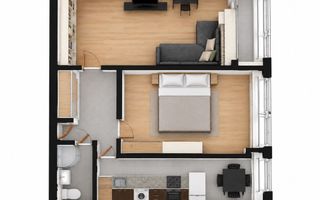 APARTAMENT 2 CAMERE DE ÎNCHIRIAT | UNIRII – TINERETULUI | PET FRIENDLY - Poză 6