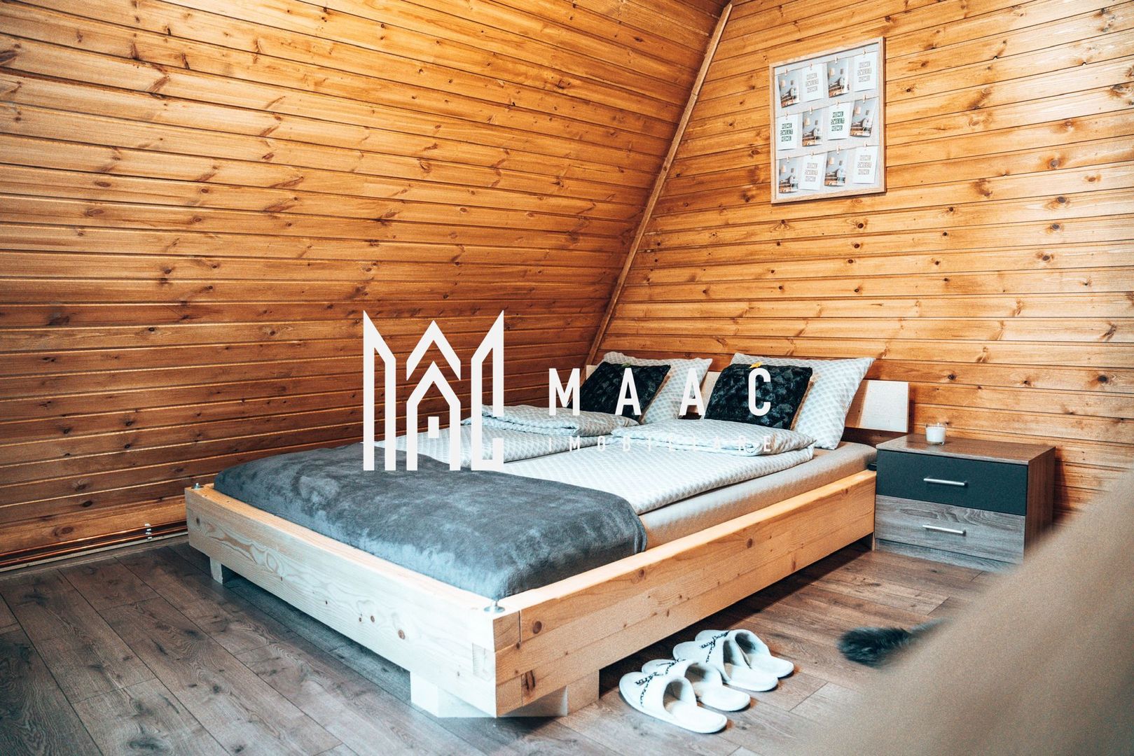 Cabana A Frame | 90 MPU | Teren 1000mp | Tocile - Poză 12