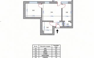 Nicolae Teclu 10 min metrou - Apartament FINALIZAT - Comision 0% - Schiță 10