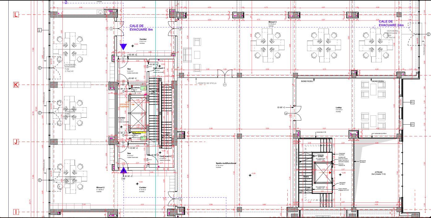 Birouri clasa A zona Fabric - Poză 6