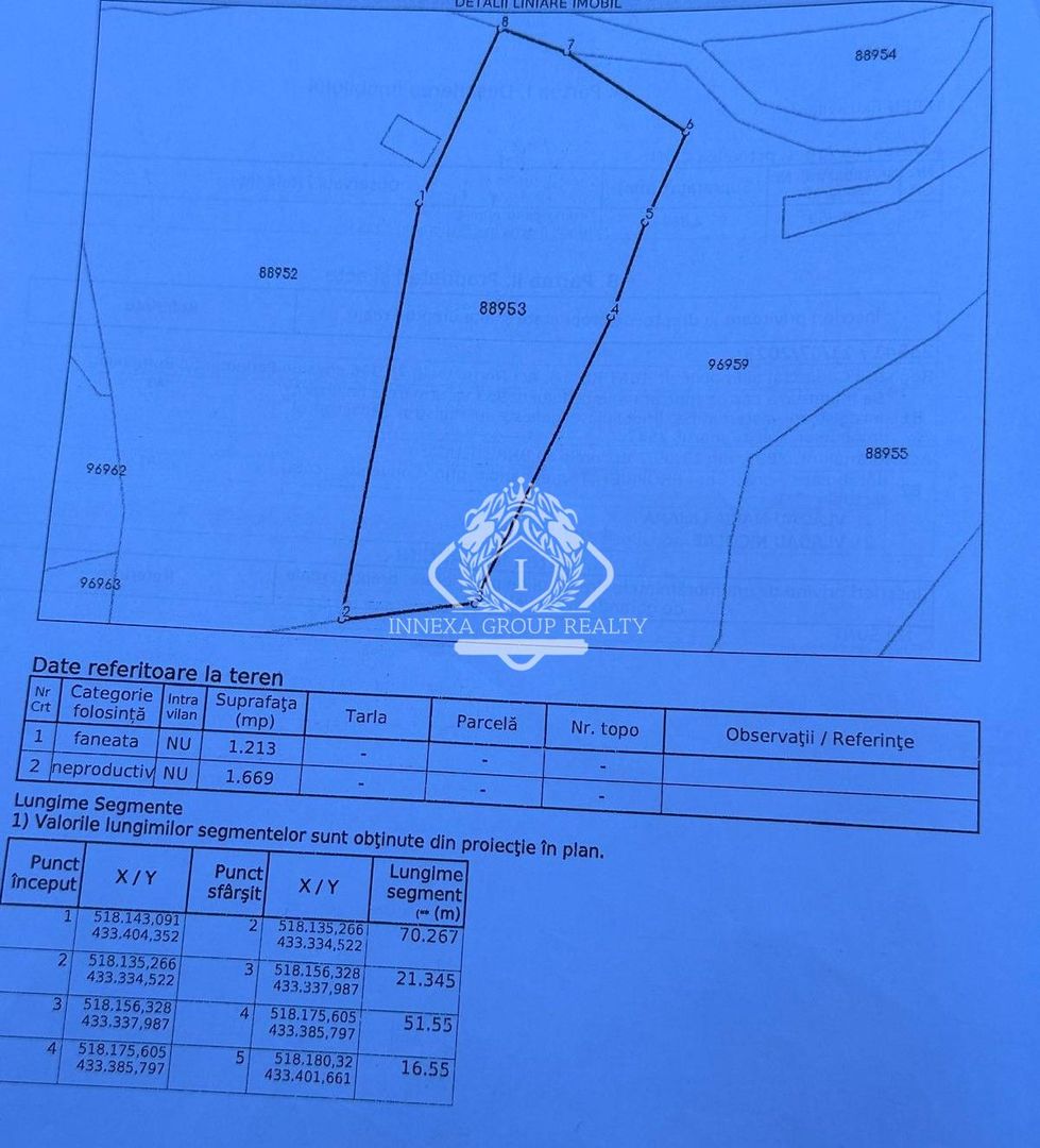 Teren 2.882 mp – oportunitate investitie - Cheile Dâmbovicioarei - Schiță 19