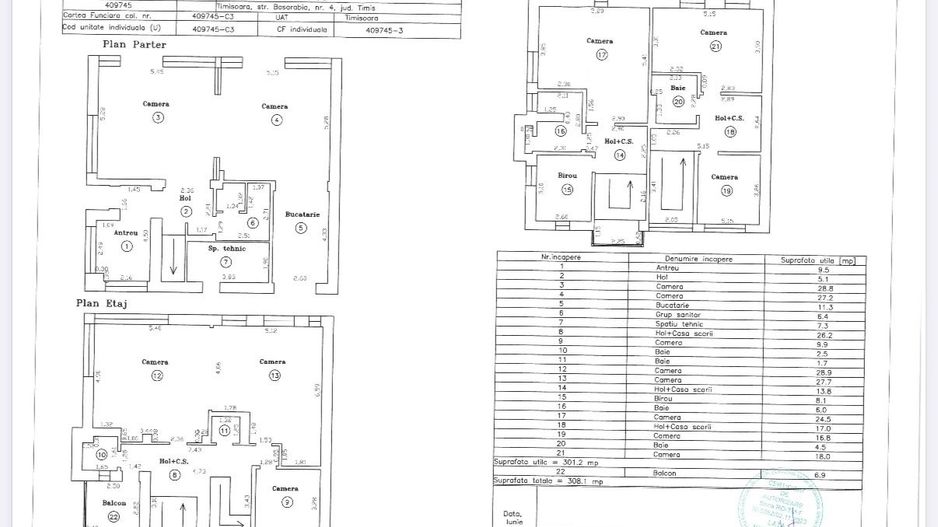 Bucovina–Mehala | 15 camere | 728 mp teren | Proprietate multifuncțională - Poză 13