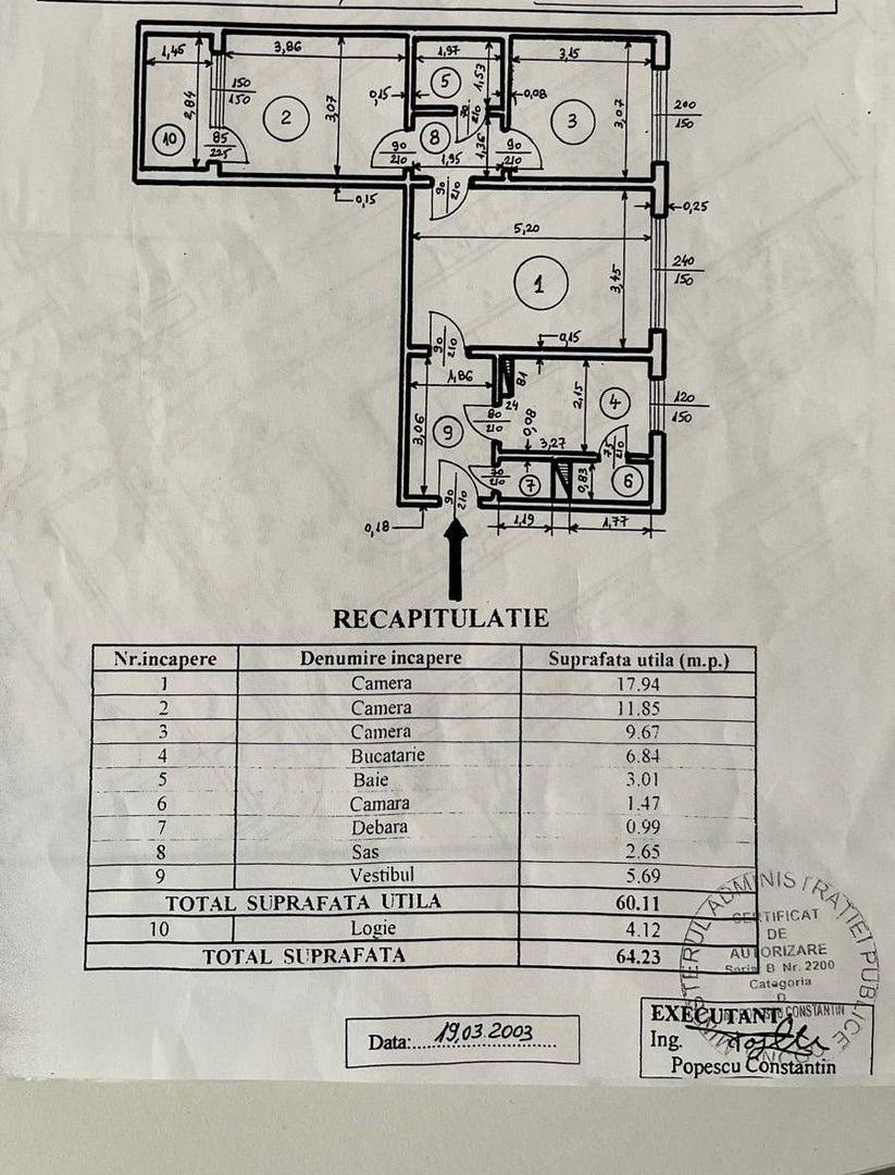 Apartament 3 camere - Metrou Aparatorii Patriei | Centrala Proprie - Poză 5