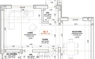 Casă modernă tip quadruplex, 83 mp utili,  curte 170 mp – Cartierul Arhitectilor - Schiță 12