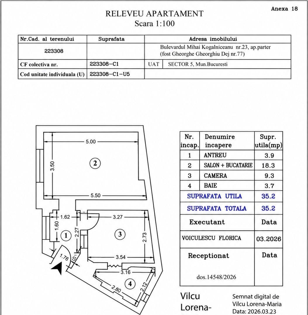 APARTAMENT 2 CAMERE | PIAȚA KOGĂLNICEANU | RENOVAT | - Poză 21