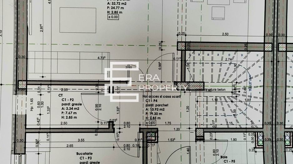 Duplex la cheie | 120 mp utili | 4 camere | 3 băi | Trifoiului, Șelimbăr - Schiță 14