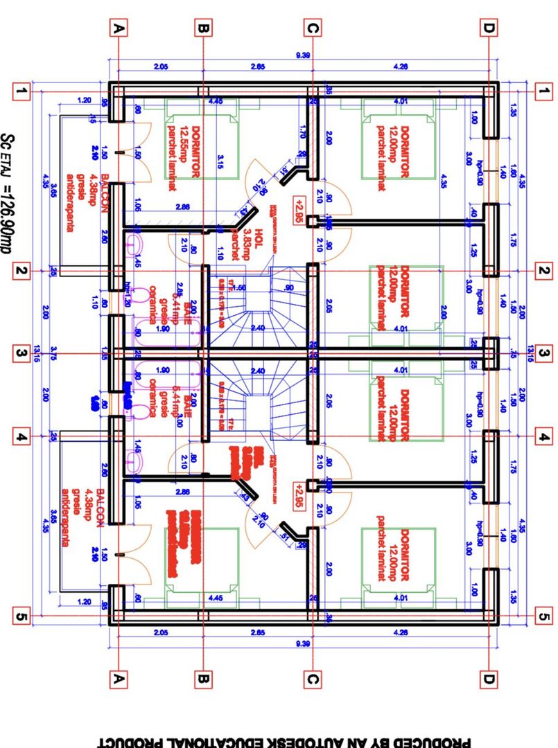 1/2 Duplex Utvin,4 Camere,2 Bai,Toate Utilitatile - Poză 8