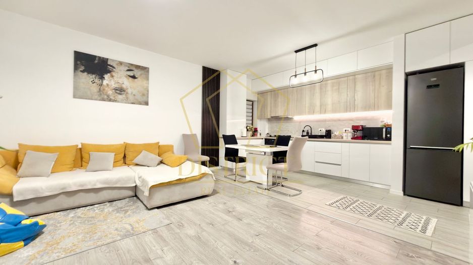 Apartament cu 3 camere mobilat si utlat, 70 mp utili, in Giroc la etajul 2. - Poză 3
