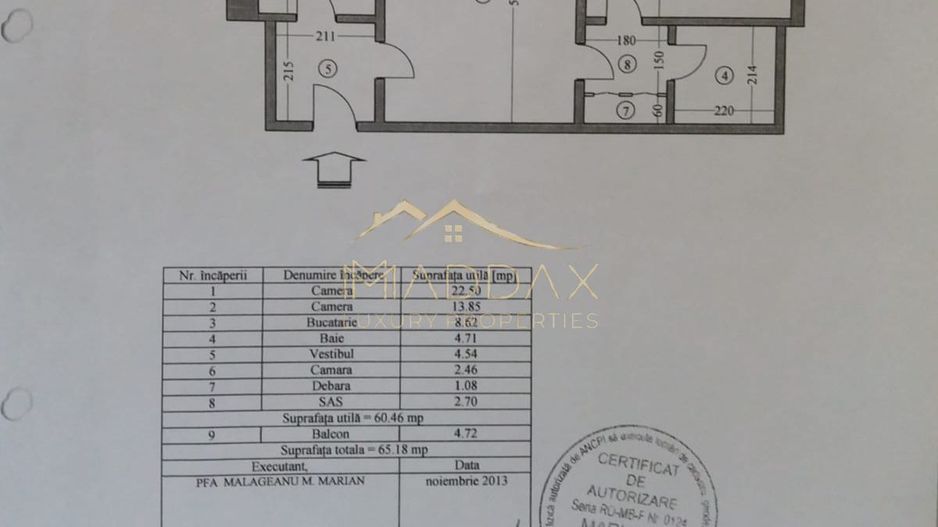 Apartament cu 2 camere ***65mp***// Calea Victoriei - Schiță 27