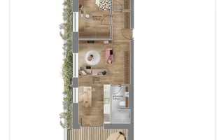 Apartament cu 2 camere, posibilitate recompartimentare in 3 camere - Poză 31