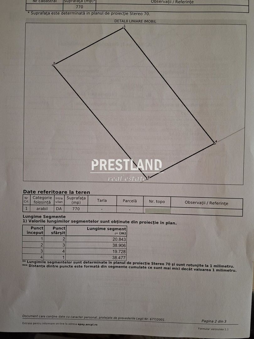 Teren intavilan cu PUZ pentru construcție Rezidentiala !! - Poză 4