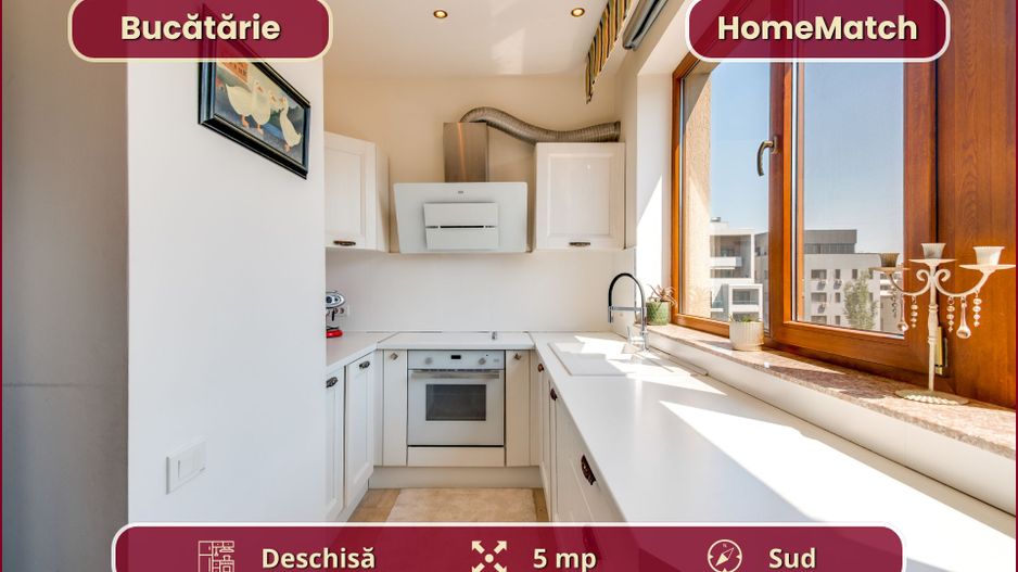 Promoroaca 7 || 3 camere || Mobilat modern || Parcare subterană - Poză 7