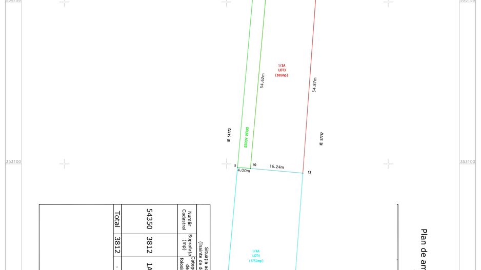 Teren intravilan in Peris | strada Ingerasilor | Vedere spre lac - Poză 3