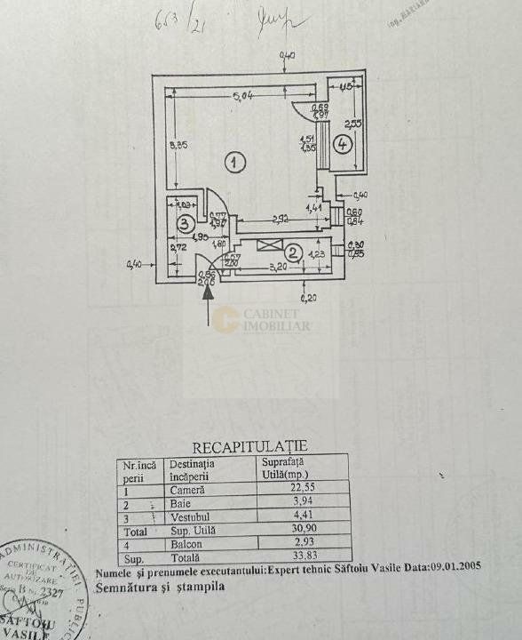 Garsonieră - 34 MP | Decomandat | Reabilitat | Utilat | Fără Risc - Poză 11