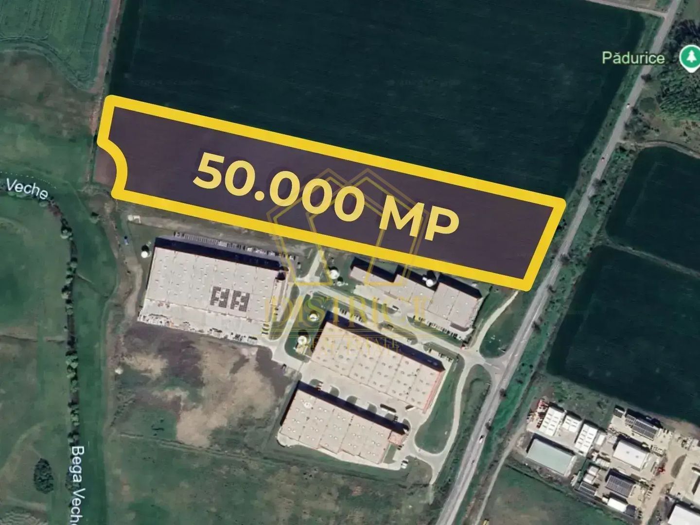 COM 0% Parcela de 4000 mp industriala, servicii si depozitare | Sanandrei - Poză 2