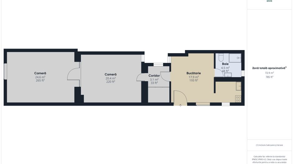 De închiriat Apartament cu 2 camere etaj 1 - Zonă Centrală - Arad - Poză 16