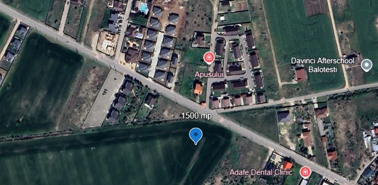 Teren 1500 mp Balotești | Investiție strategică - Poză 2