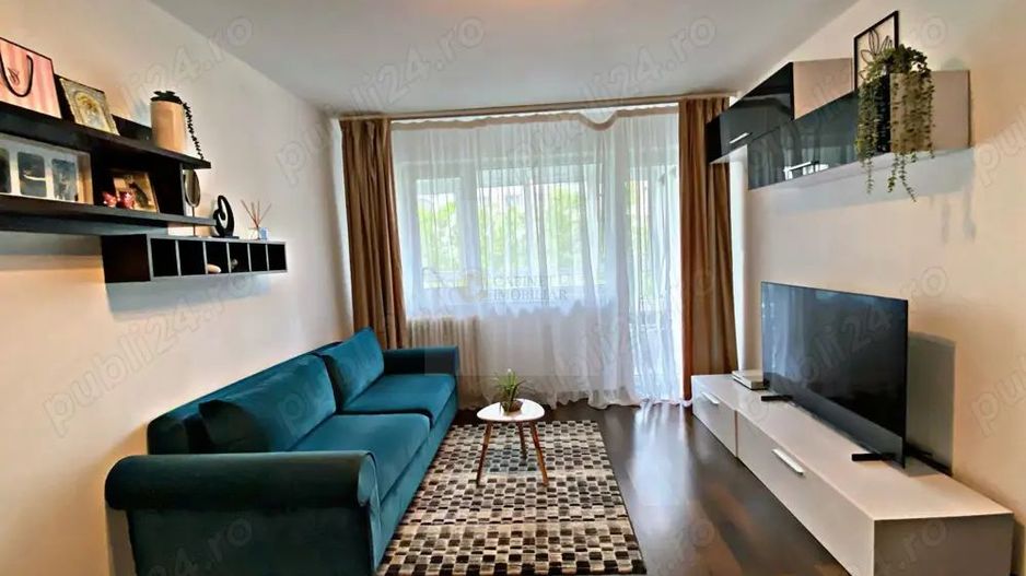 2 camere | Decomandat | 3 min Metrou | Mobilat Utilat - Poză 1